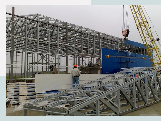 Строительство заводов в Сланцах