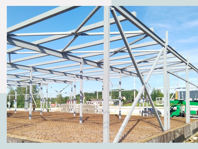 Строительство рынков в Сланцах