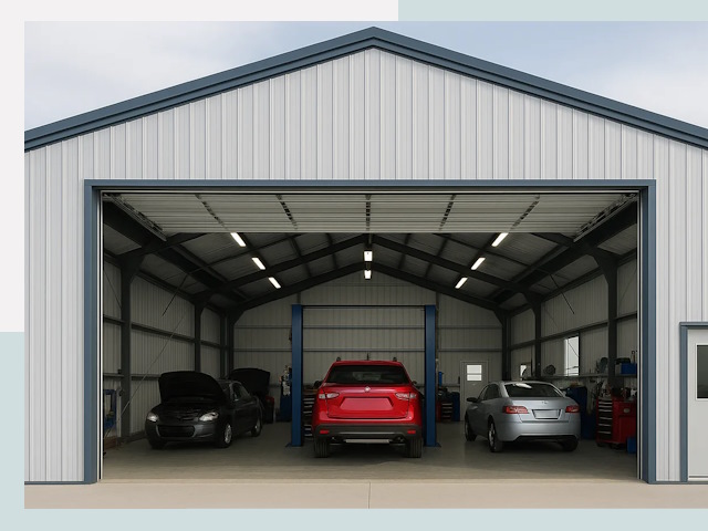 Ангары из сэндвич панелей от 620 руб. в Сланцы