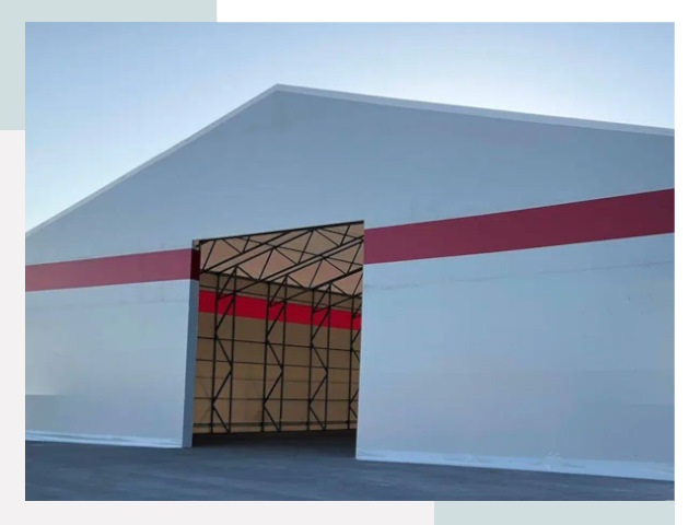 Быстровозводимые ангары в Сланцах