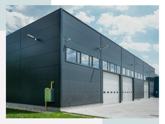 Модульные ангары в Сланцах