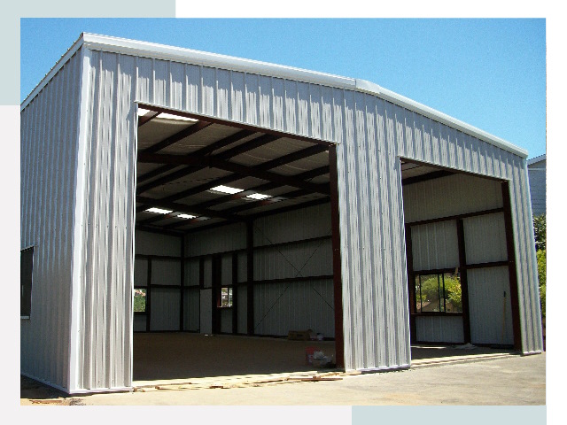 Легковозводимые ангары в Сланцах