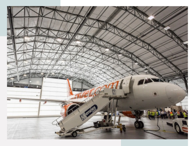 Авиационные ангары в Сланцах