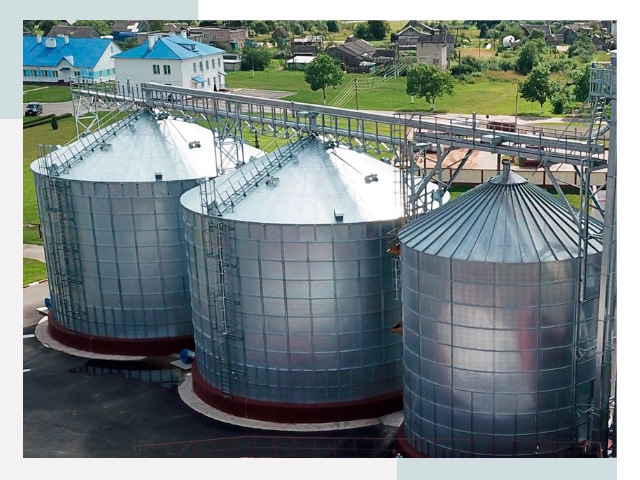 Металлические силосы в Сланцах