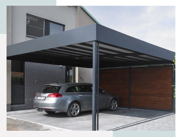 Металлические навесы в Сланцах