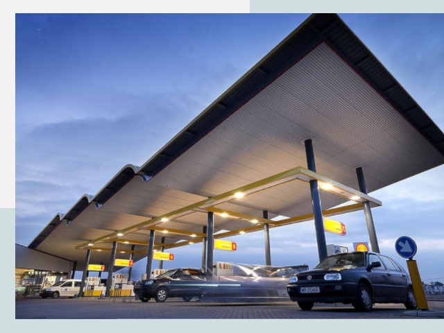 Навесы для АЗС в Сланцы от 620 руб. - Защита и комфорт