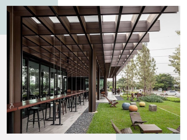 Летние веранды для кафе в Сланцах