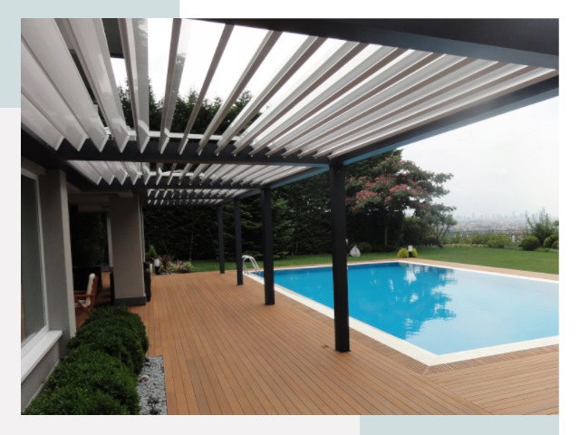 Перголы в Сланцах