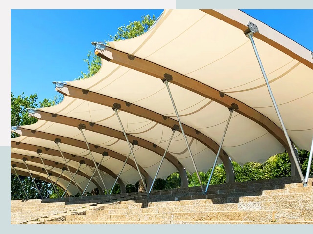 Мембранные конструкции в Сланцы от 620 руб. за м2