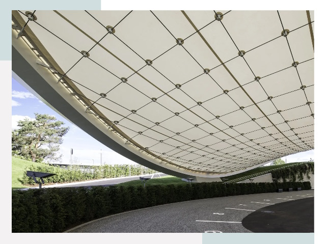 Мембранные конструкции в Сланцах