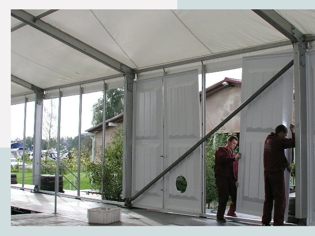 Быстро сборные шатры в Сланцы от 620 руб. за м²