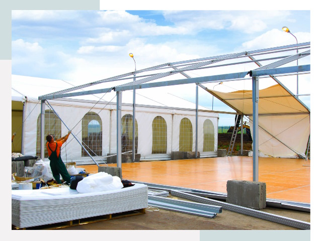 Быстро сборные шатры в Сланцах