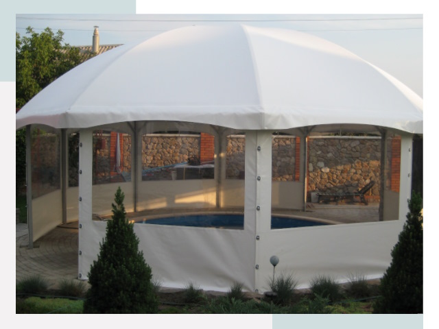 Тентовые павильоны в Сланцах